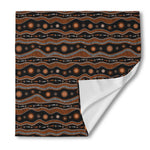 Australian Aboriginal Art Pattern Print Silk Bandana