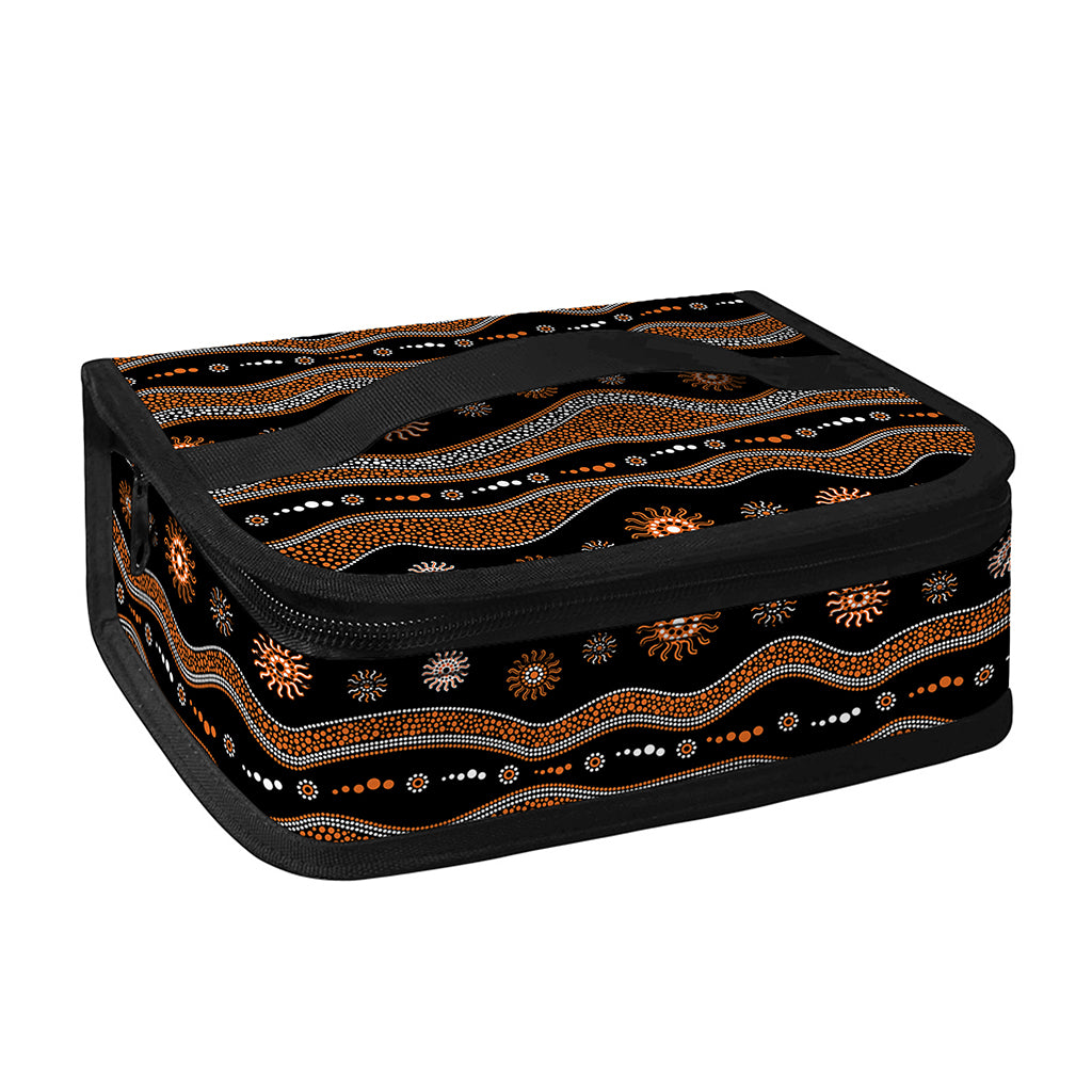 Australian Aboriginal Art Pattern Print Small Lunch Bag