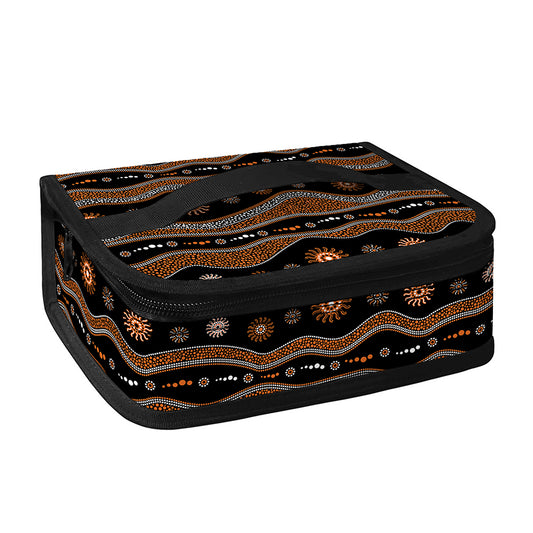 Australian Aboriginal Art Pattern Print Small Lunch Bag