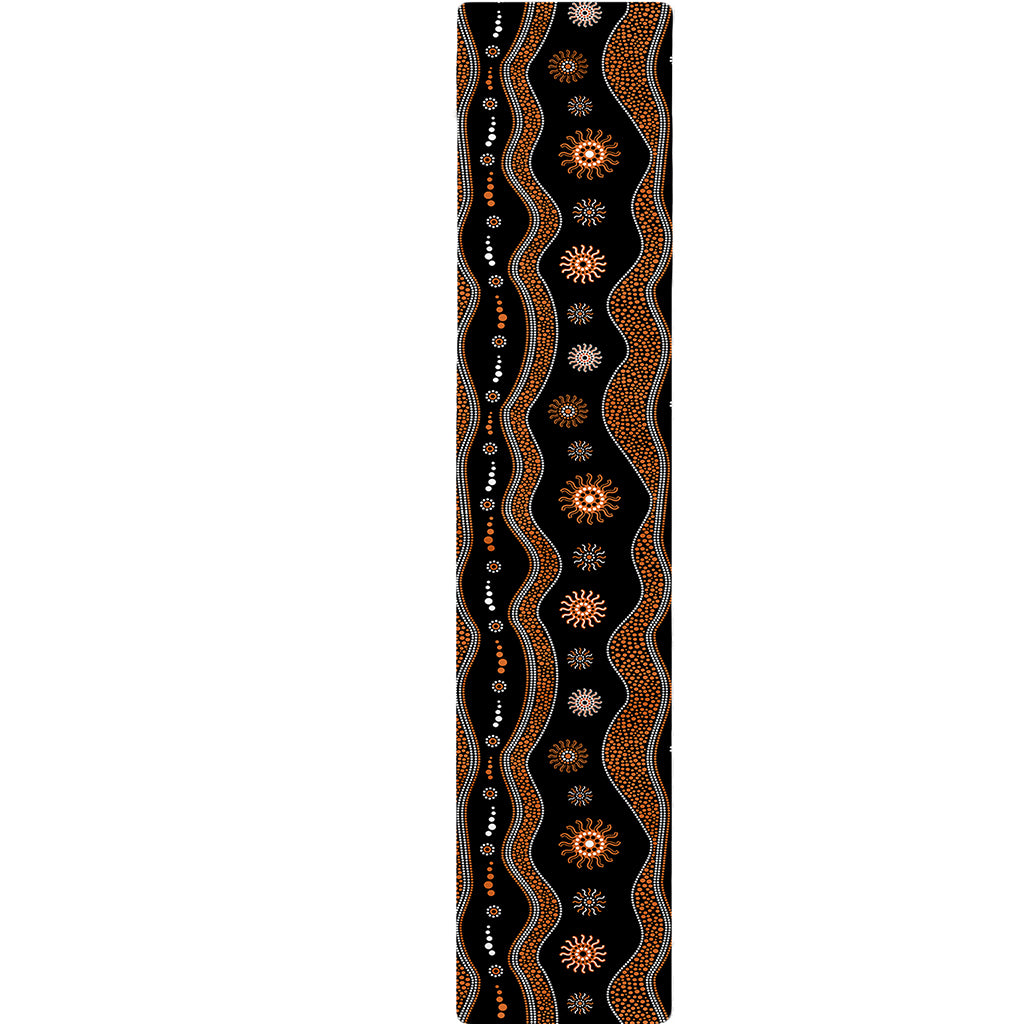 Australian Aboriginal Art Pattern Print Table Runner