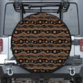 Australian Aboriginal Art Pattern Print Tire Cover