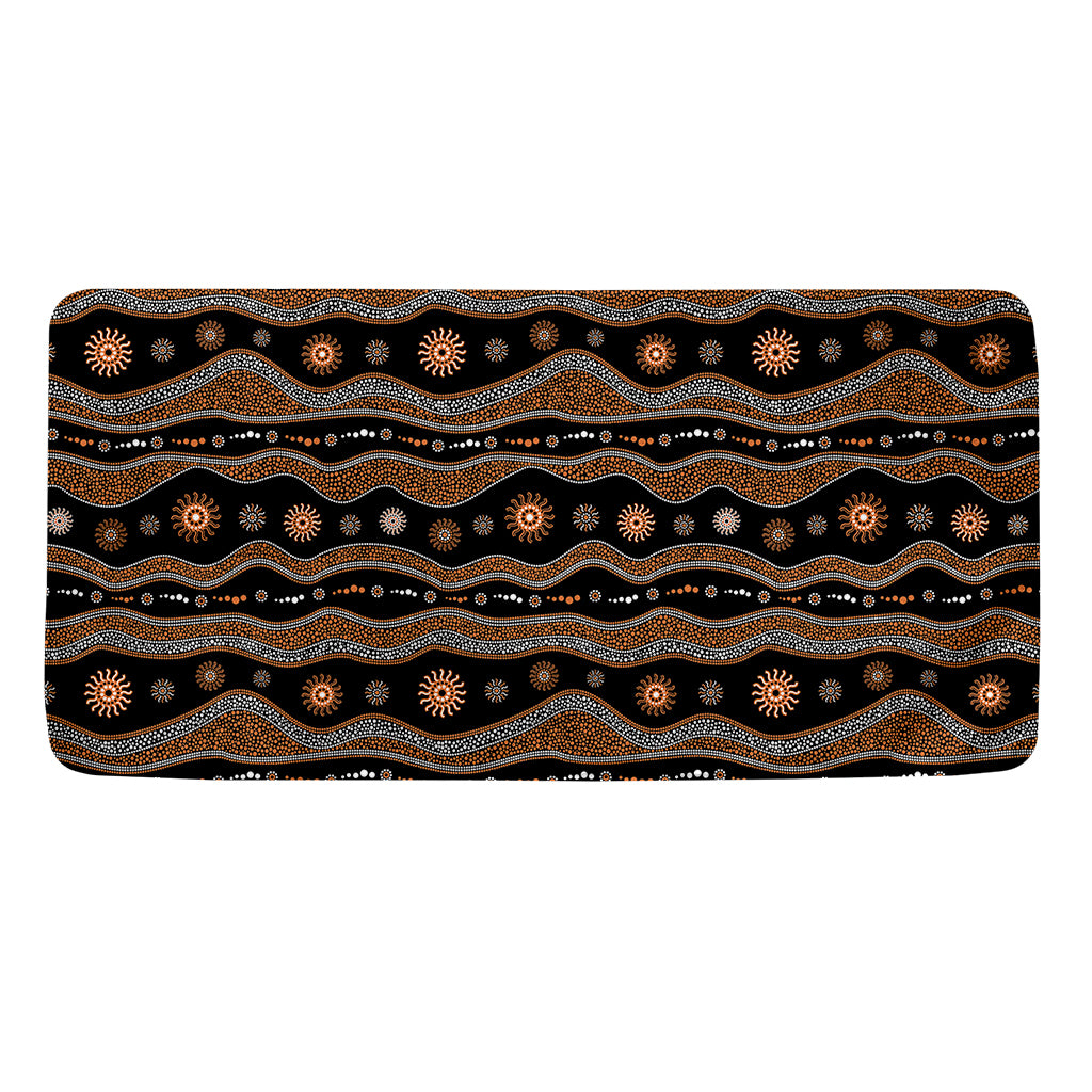 Australian Aboriginal Art Pattern Print Towel