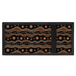 Australian Aboriginal Art Pattern Print Trifold Wallet