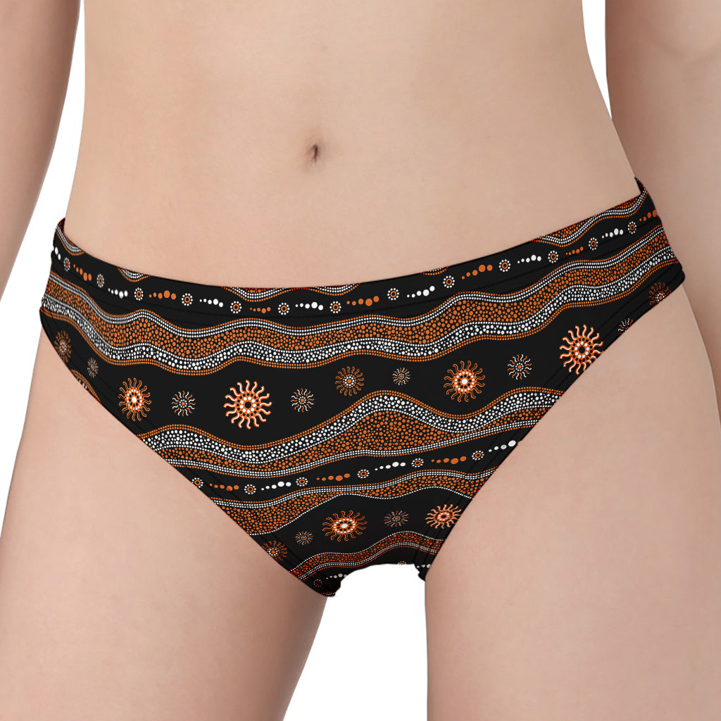 Australian Aboriginal Art Pattern Print Women's Panties