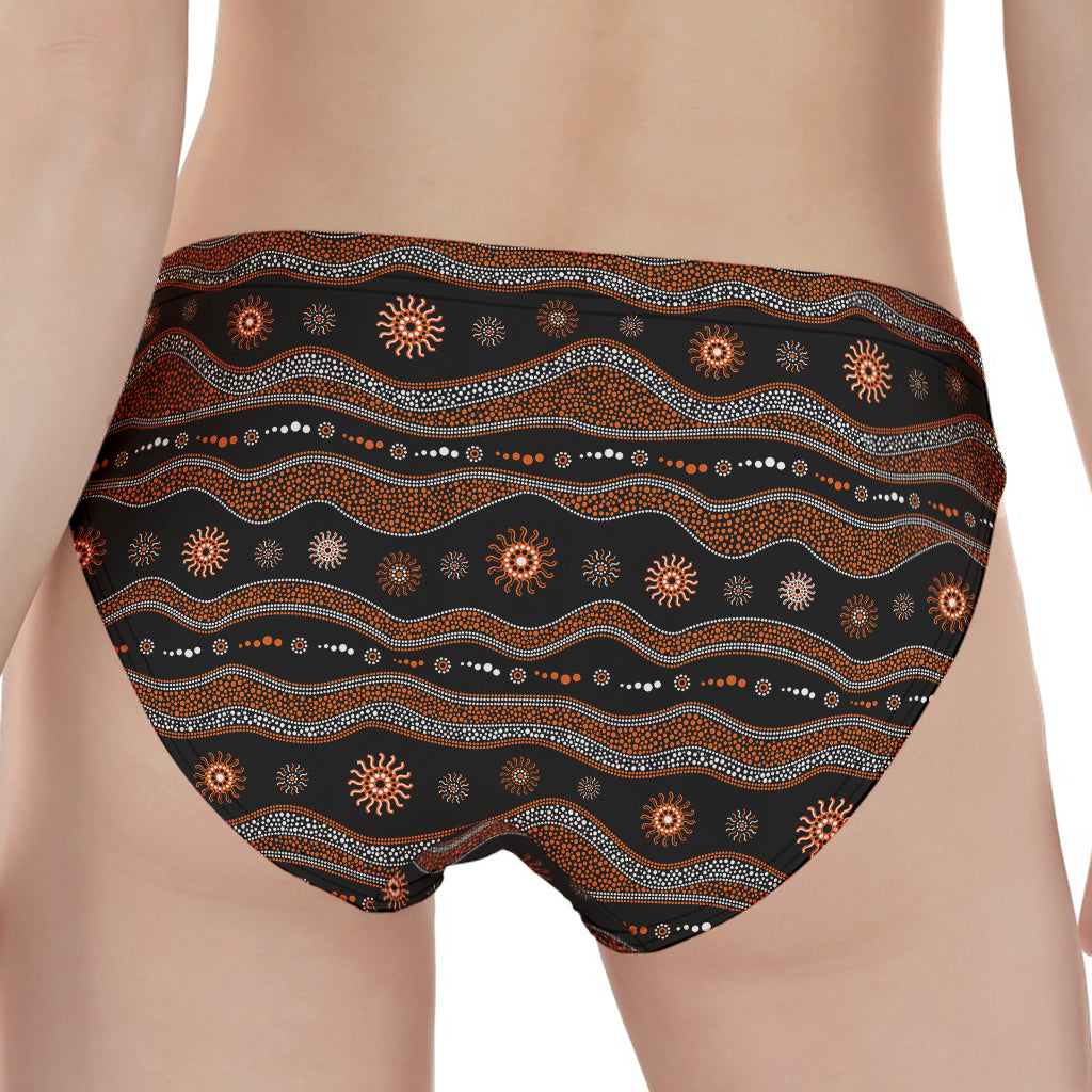 Australian Aboriginal Art Pattern Print Women's Panties