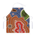 Australian Aboriginal Art Print Adjustable Apron
