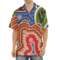 Australian Aboriginal Art Print Aloha Shirt
