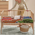 Australian Aboriginal Art Print Baby Crib Sheet