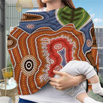 Australian Aboriginal Art Print Baby Seat Cover