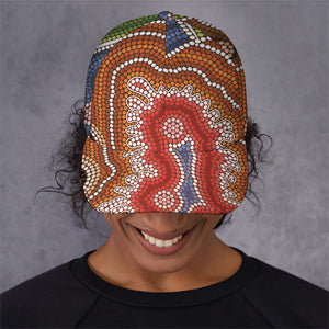 Australian Aboriginal Art Print Baseball Cap