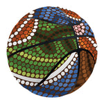 Australian Aboriginal Art Print Basketball