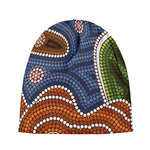 Australian Aboriginal Art Print Beanie