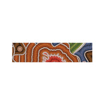 Australian Aboriginal Art Print Bed Runner