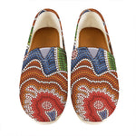 Australian Aboriginal Art Print Casual Shoes