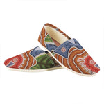 Australian Aboriginal Art Print Casual Shoes