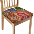 Australian Aboriginal Art Print Chair Cushion Cover