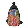 Australian Aboriginal Art Print Sling Bag