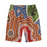 Australian Aboriginal Art Print Cotton Shorts