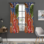 Australian Aboriginal Art Print Curtain