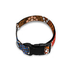 Australian Aboriginal Art Print Dog Collar