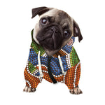 Australian Aboriginal Art Print Dog Zip Up Hoodie