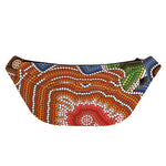 Australian Aboriginal Art Print Fanny Pack