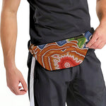 Australian Aboriginal Art Print Fanny Pack