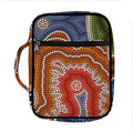 Australian Aboriginal Art Print Front Pocket Bible Bag