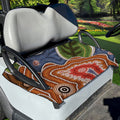 Australian Aboriginal Art Print Golf Cart Seat Cover