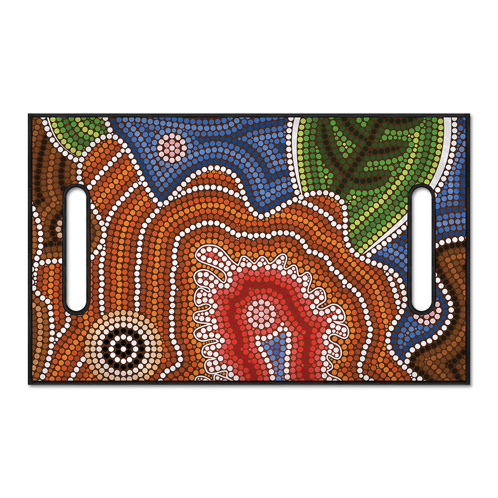 Australian Aboriginal Art Print Golf Cart Seat Cover