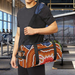 Australian Aboriginal Art Print Gym Bag