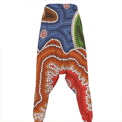Australian Aboriginal Art Print Hammer Pants