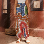 Australian Aboriginal Art Print Harem Pants