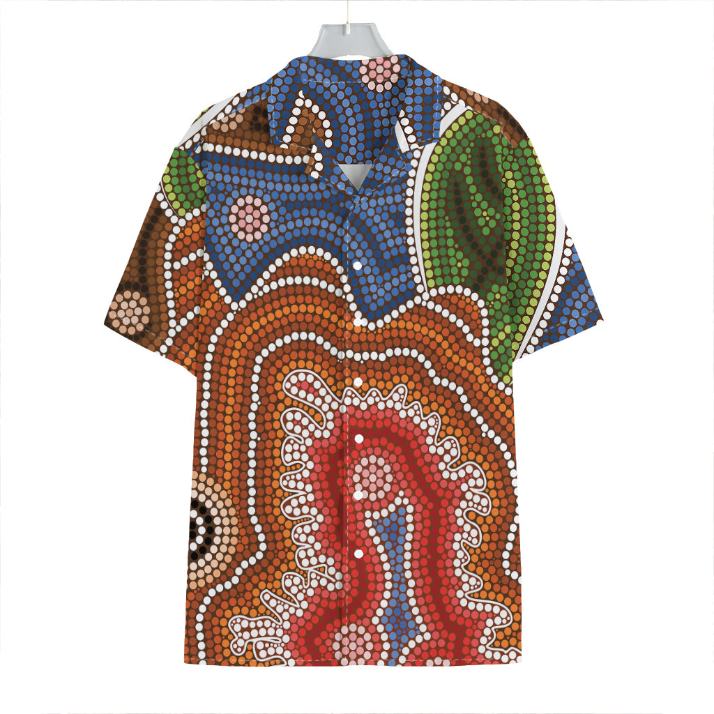 Australian Aboriginal Art Print Hawaiian Shirt