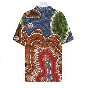 Australian Aboriginal Art Print Hawaiian Shirt