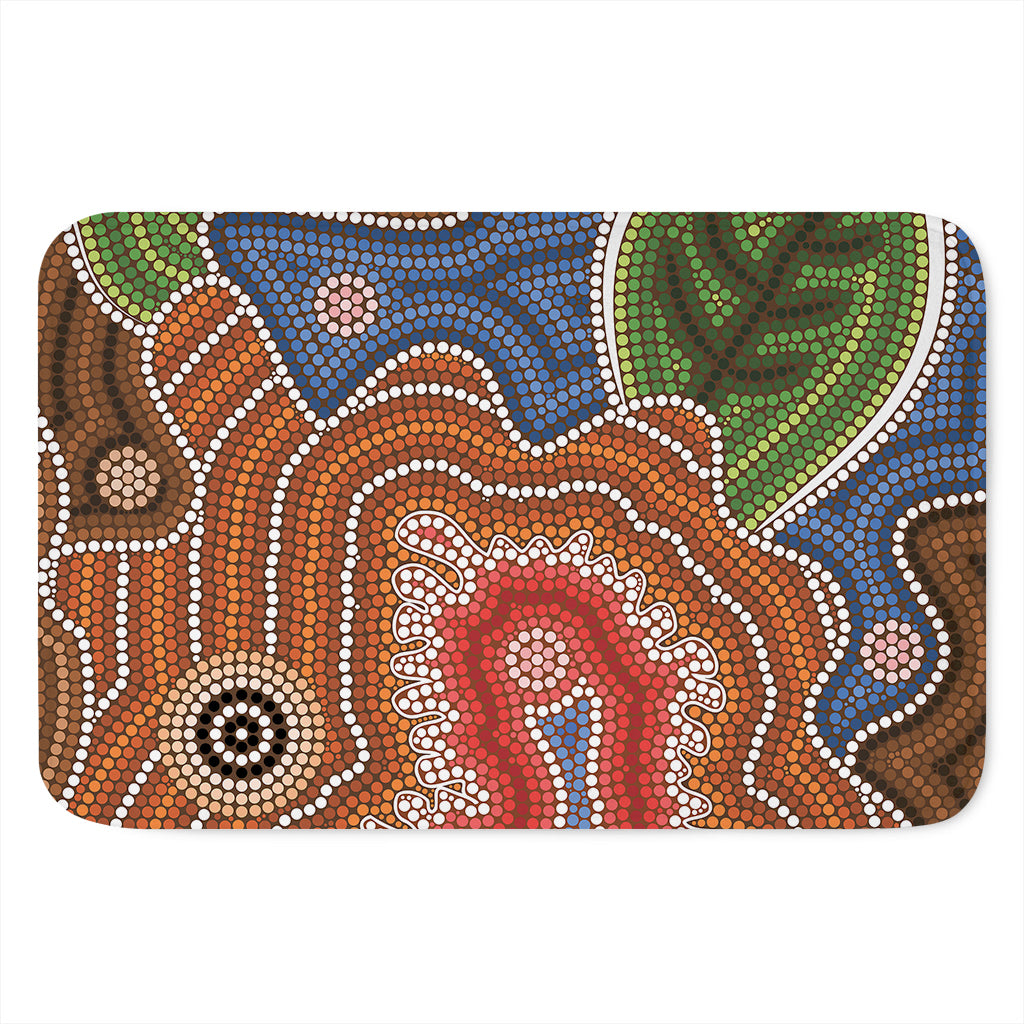 Australian Aboriginal Art Print Indoor Door Mat