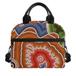 Australian Aboriginal Art Print Insulated Lunch Bag