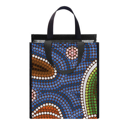 Australian Aboriginal Art Print Insulated Lunch Tote