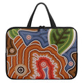 Australian Aboriginal Art Print Laptop Sleeve With Handle