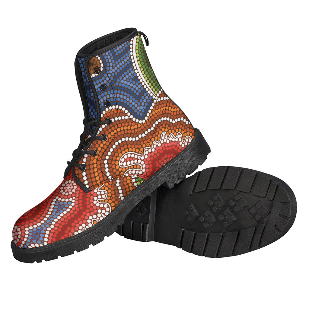 Australian Aboriginal Art Print Backpack