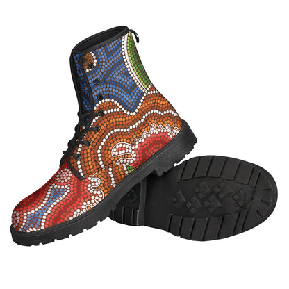 Australian Aboriginal Art Print Backpack