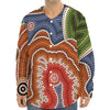 Australian Aboriginal Art Print Long Sleeve Baseball Jersey