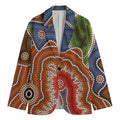 Australian Aboriginal Art Print Men's Blazer