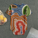 Australian Aboriginal Art Print Men's Bodysuit