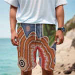 Australian Aboriginal Art Print Men's Cargo Shorts