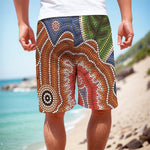 Australian Aboriginal Art Print Men's Cargo Shorts