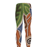 Australian Aboriginal Art Print Men's leggings