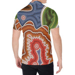 Australian Aboriginal Art Print Men's Shirt