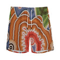 Australian Aboriginal Art Print Men's Athletic Shorts