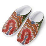 Australian Aboriginal Art Print Mesh Casual Shoes